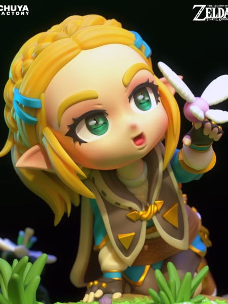 Zelda Chibi 3D Model - Chibi The Legend of Zelda STL Files