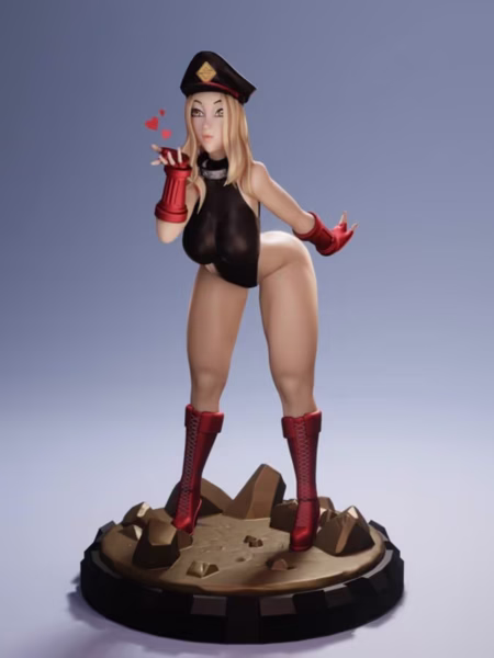 Cammy Camie 3D Model - Rushzilla STL Files for 3D Printing