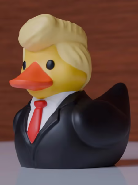Donald Duck Trump 3D Model - USA Donald Duck John Trump STL File