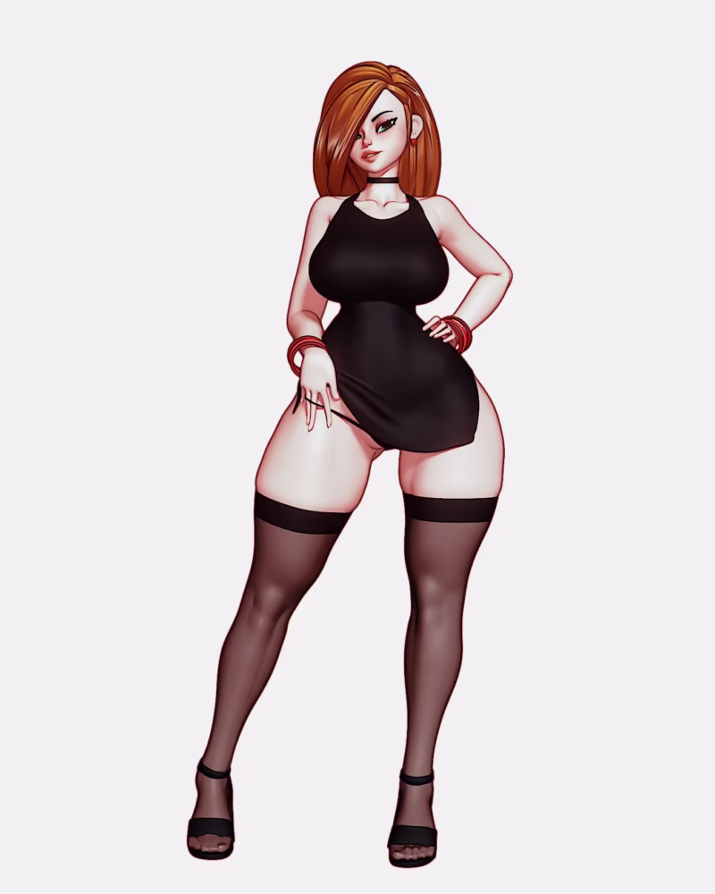 Kim Possible 3D Model - Rushzilla STL Files for 3D Printing - Image 4
