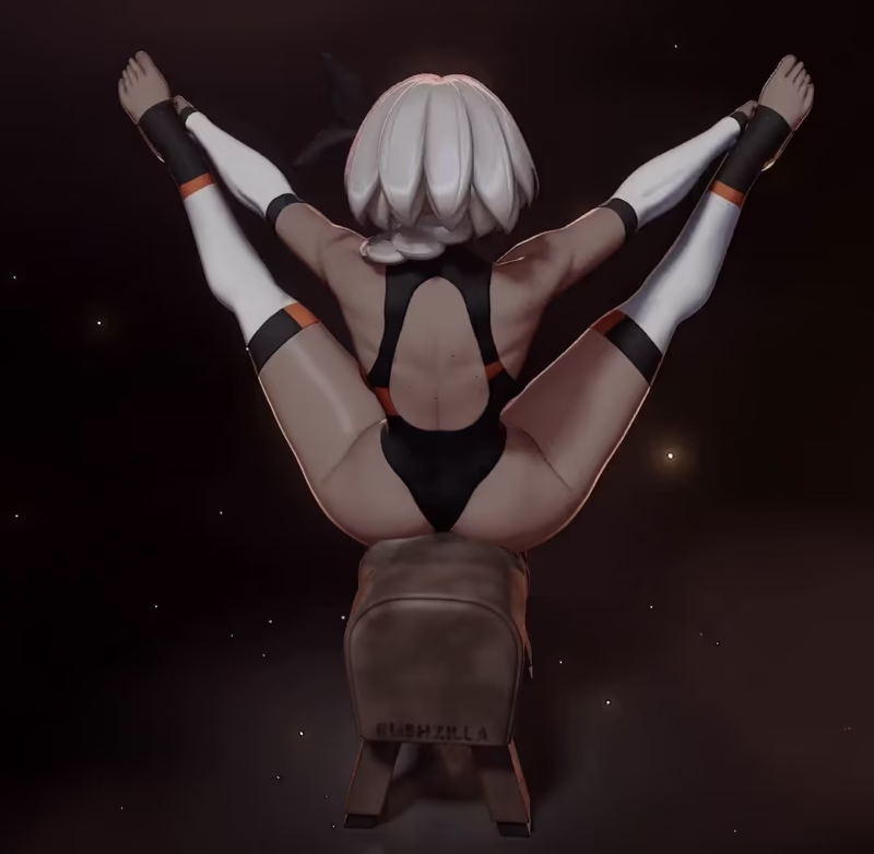 MILFBEA 3D Model - Rushzilla STL Files for 3D Printing - Image 3