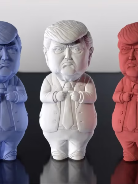 Mini Trump 3D Model - Mini Donald John Trump STL File