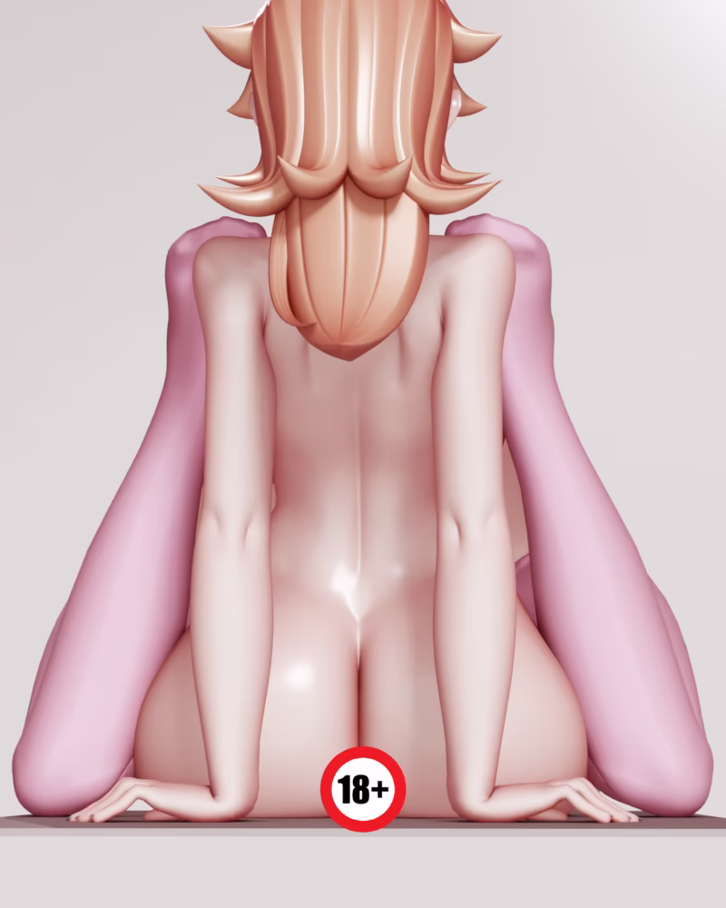 Rosa and Peach 3D Model - Rushzilla STL Files for 3D Printing - Image 8