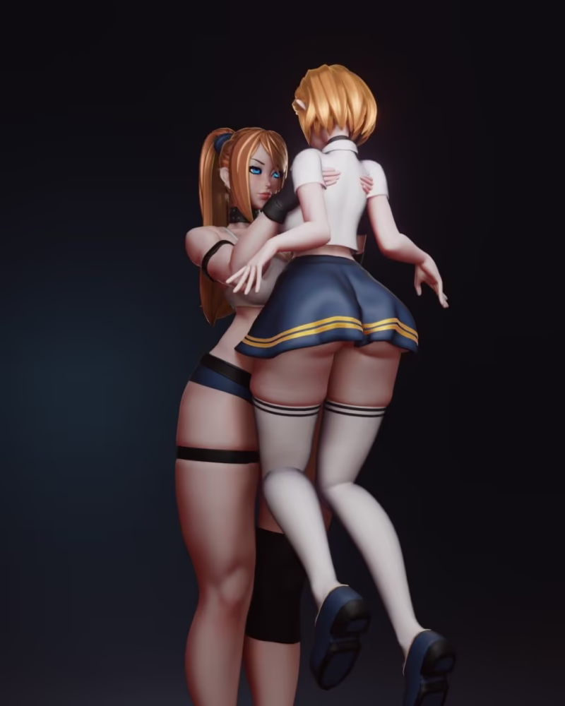 Samus x Zelda 3D Model - Rushzilla STL Files for 3D Printing