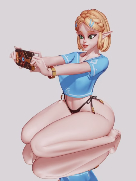Zelda 3D Model - Rushzilla STL Files for 3D Printing