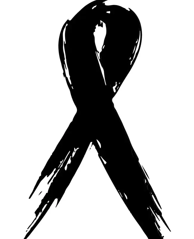 Awareness-Ribbon Brush SVG Design | SVG Files for Cricut & Print