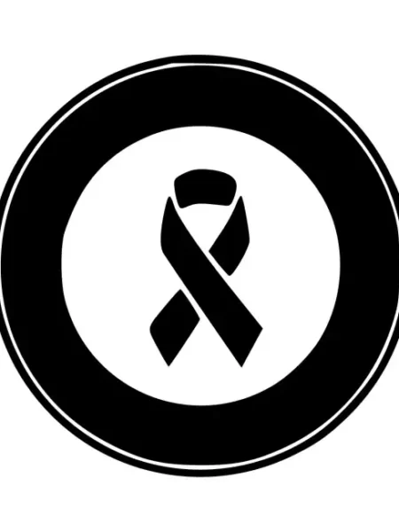 Awareness-Ribbon Circle SVG Design | SVG Files for Cricut & Print
