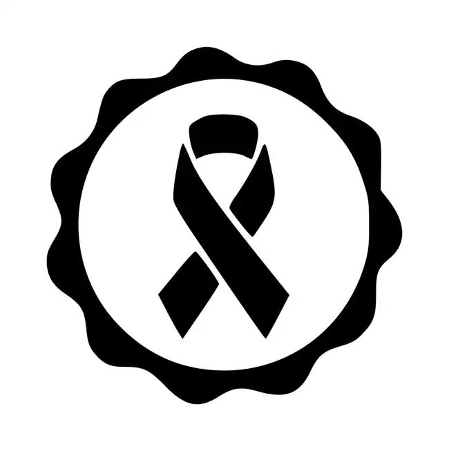 Awareness-Ribbon Circle Frame SVG Design | SVG Files for Cricut & Print