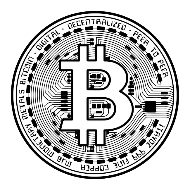 Bitcoin Coin SVG Design | SVG Files for Cricut & Print