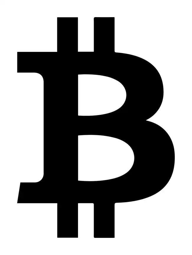 Bitcoin Symbol Circle SVG Design | SVG Files for Cricut & Print - Image 2