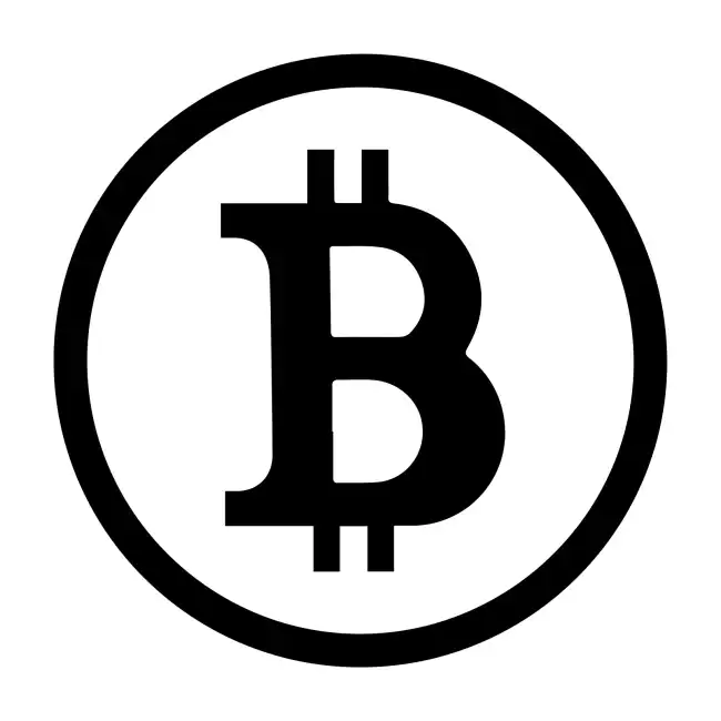 Bitcoin Symbol Circle SVG Design | SVG Files for Cricut & Print