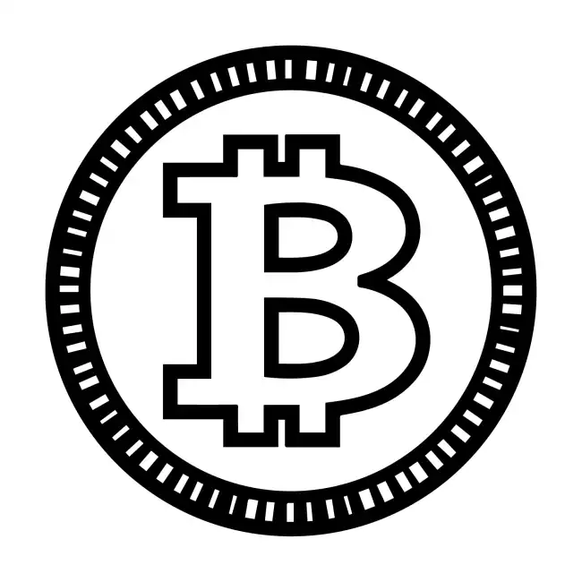Bitcoin Symbol Coin SVG Design | SVG Files for Cricut & Print