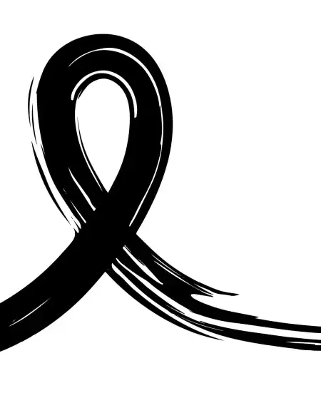 Brush Awareness-Ribbon SVG Design | SVG Files for Cricut & Print