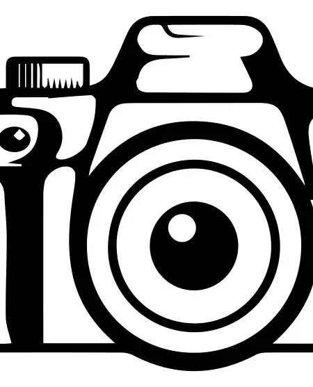 Camera silhouette SVG Design | SVG Files for Cricut & Print
