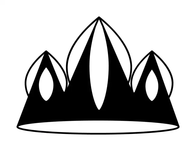Crown  SVG Design | SVG Files for Cricut & Print