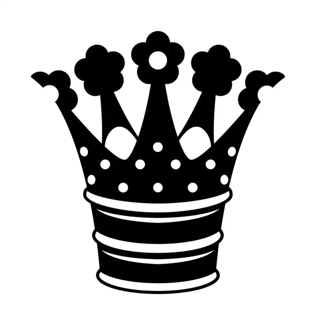 Crown  SVG Design | SVG Files for Cricut & Print