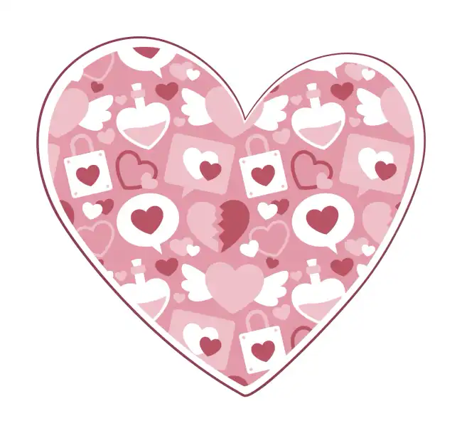 Heart patten  SVG Design | SVG Files for Cricut & Print