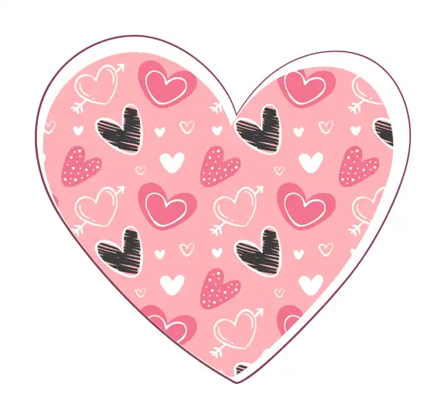 Heart patten  SVG Design | SVG Files for Cricut & Print
