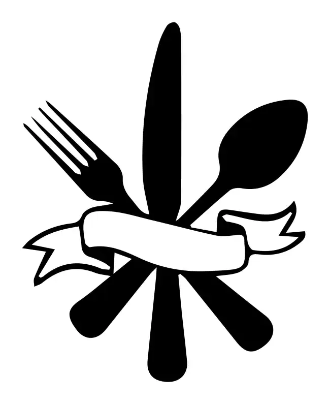 Kichen Split Ribbon Frame SVG Design | SVG Files for Cricut & Print