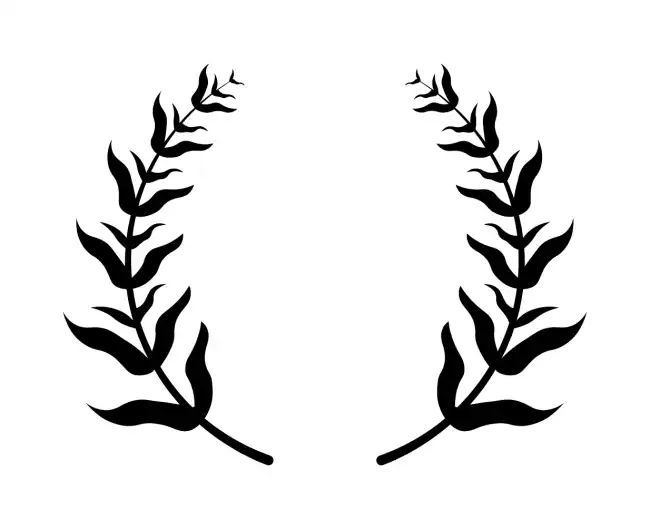 Laurel Wreath  SVG Design | SVG Files for Cricut & Print