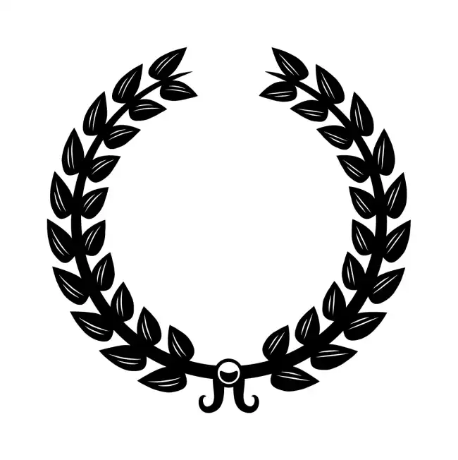 Laurel Wreath  SVG Design | SVG Files for Cricut & Print