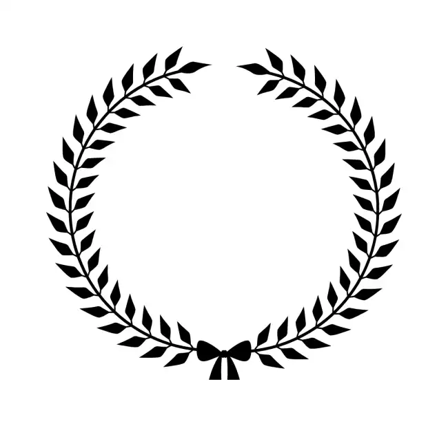 Laurel Wreath  SVG Design | SVG Files for Cricut & Print