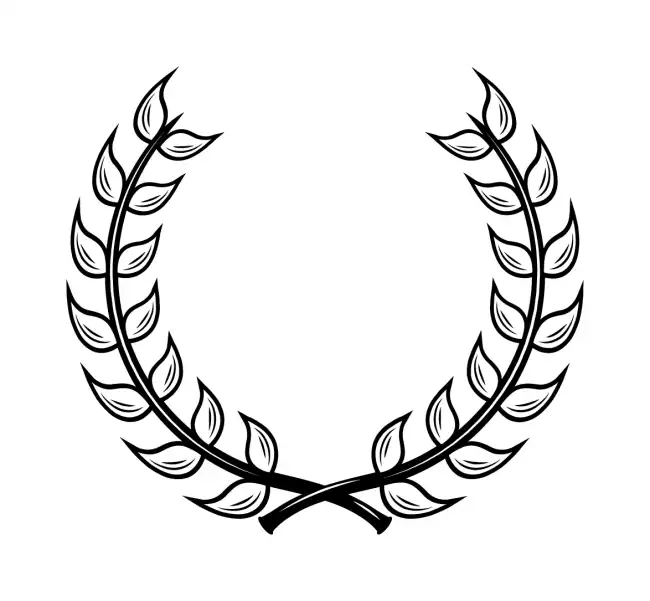 Laurel Wreath  SVG Design | SVG Files for Cricut & Print