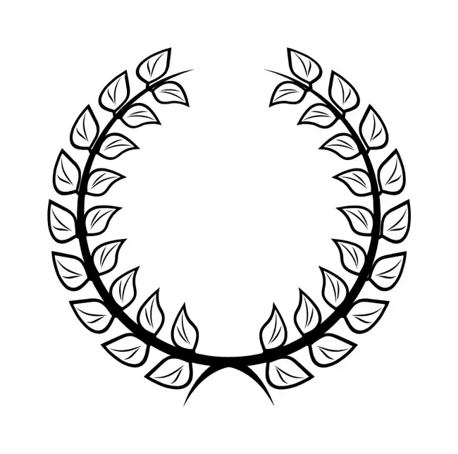 Laurel Wreath  SVG Design | SVG Files for Cricut & Print