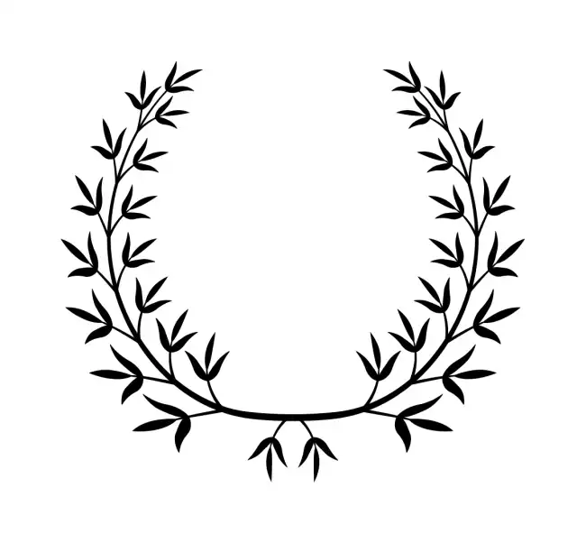 Laurel Wreath  SVG Design | SVG Files for Cricut & Print
