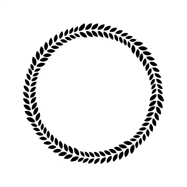 Laurel Wreath  SVG Design | SVG Files for Cricut & Print