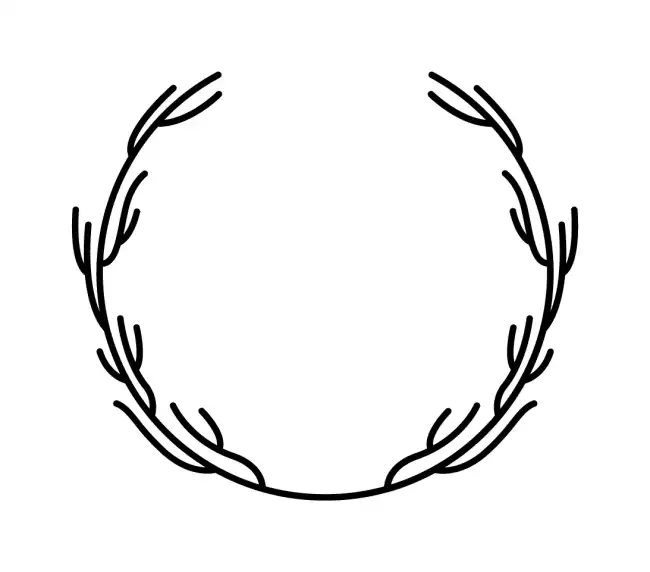 Laurel Wreath  SVG Design | SVG Files for Cricut & Print