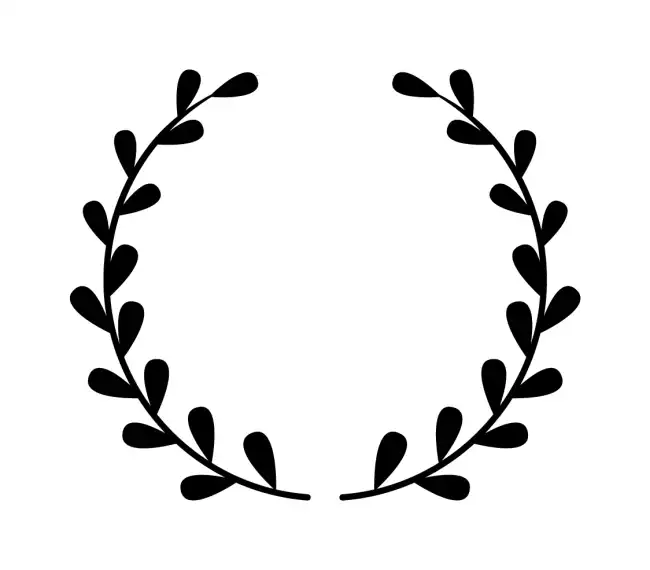 Laurel Wreath  SVG Design | SVG Files for Cricut & Print