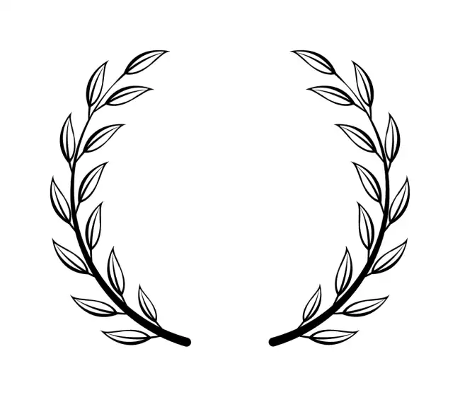 Laurel Wreath  SVG Design | SVG Files for Cricut & Print