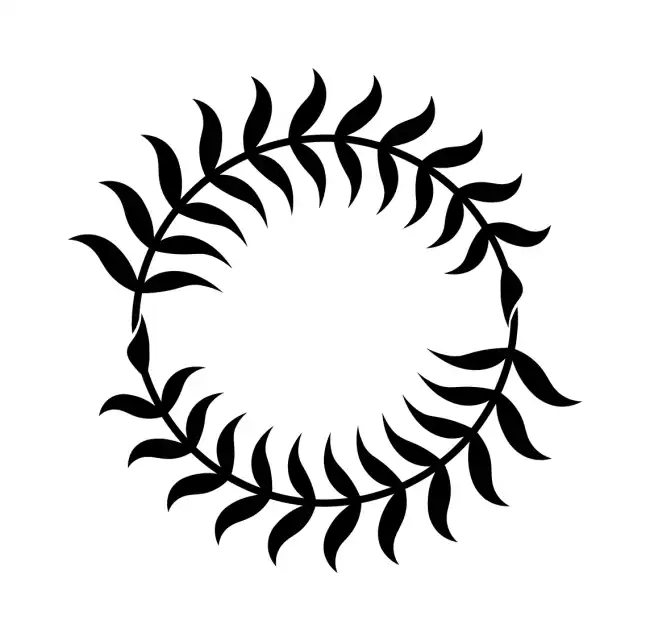 Laurel Wreath  SVG Design | SVG Files for Cricut & Print