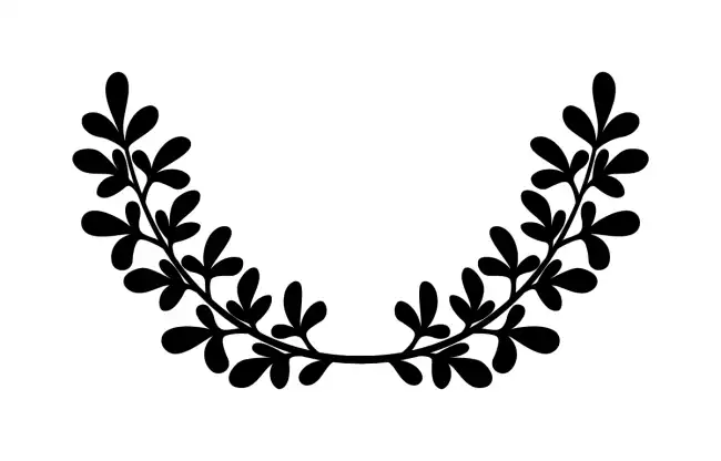 Laurel Wreath  SVG Design | SVG Files for Cricut & Print