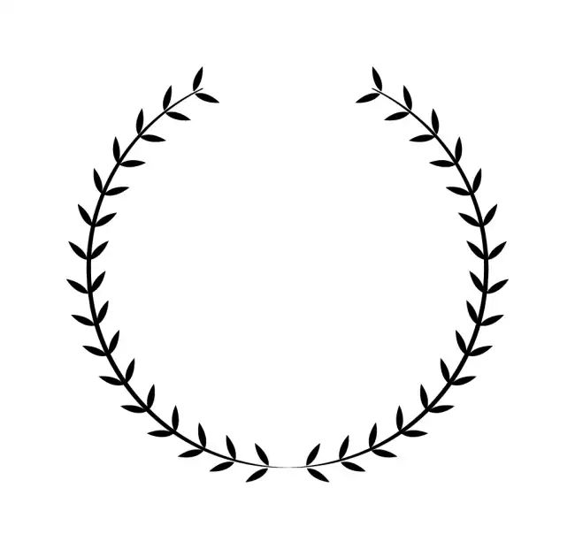 Laurel Wreath  SVG Design | SVG Files for Cricut & Print