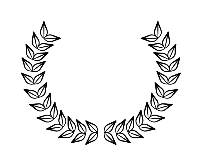 Laurel Wreath  SVG Design | SVG Files for Cricut & Print