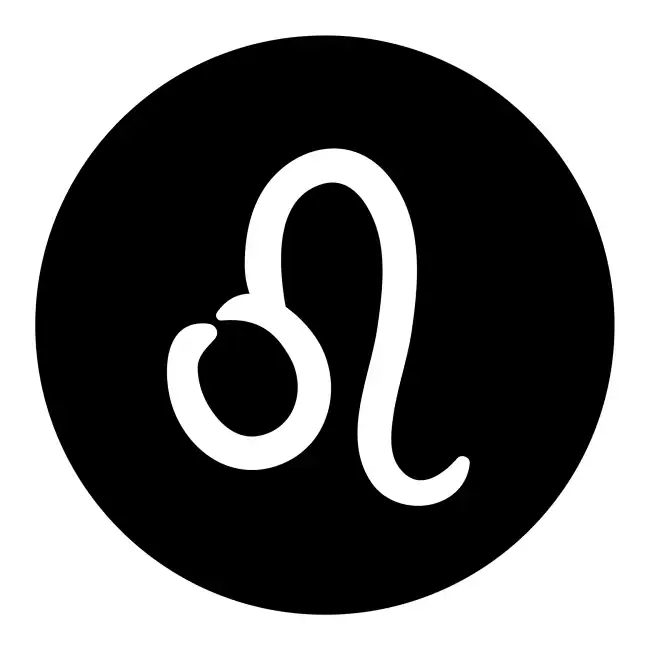 Leo Zodiac Sign Solid SVG Design | SVG Files for Cricut & Print