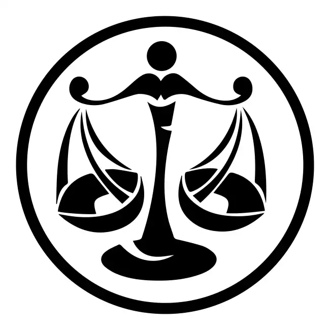 Libra Zodiac Sign SVG Design | SVG Files for Cricut & Print