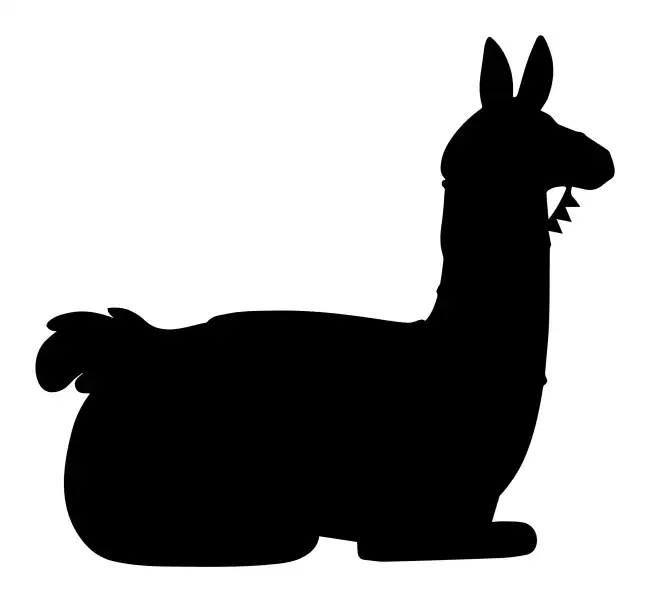 Llama  SVG Design | SVG Files for Cricut & Print