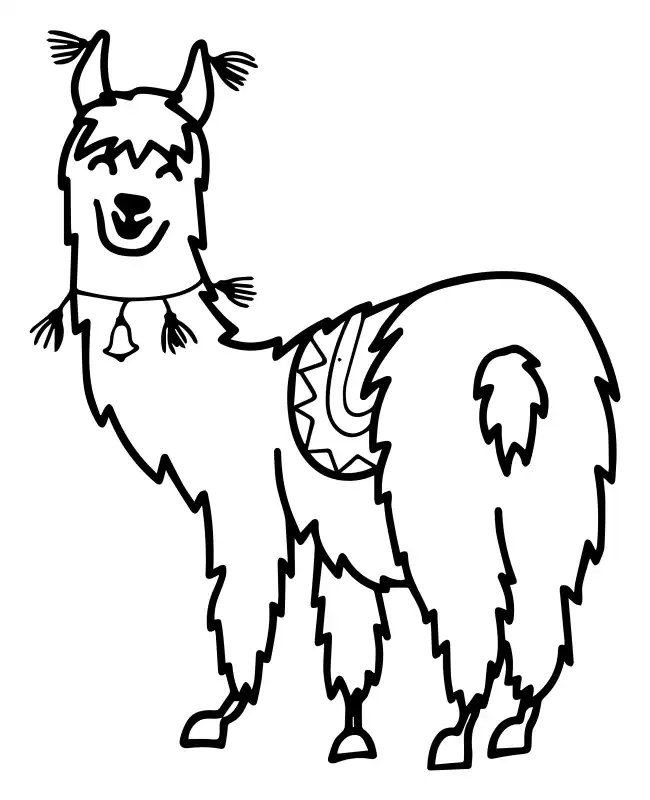 Llama  SVG Design | SVG Files for Cricut & Print