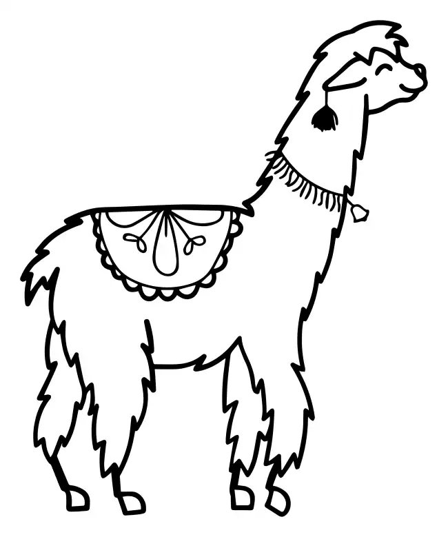 Llama  SVG Design | SVG Files for Cricut & Print