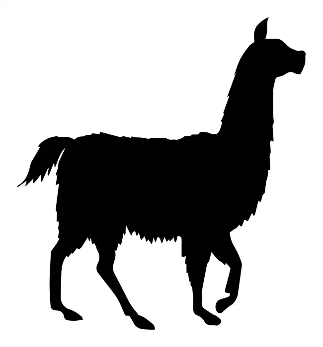Llama  SVG Design | SVG Files for Cricut & Print