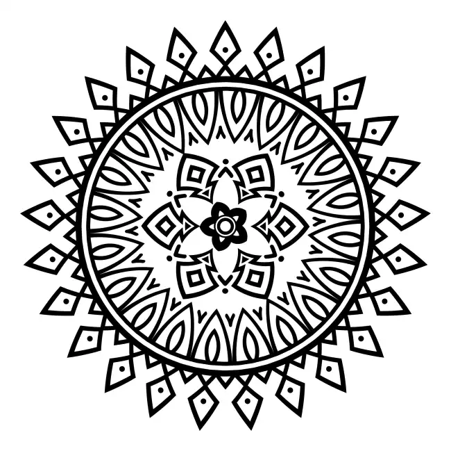 Mandala  SVG Design | SVG Files for Cricut & Print