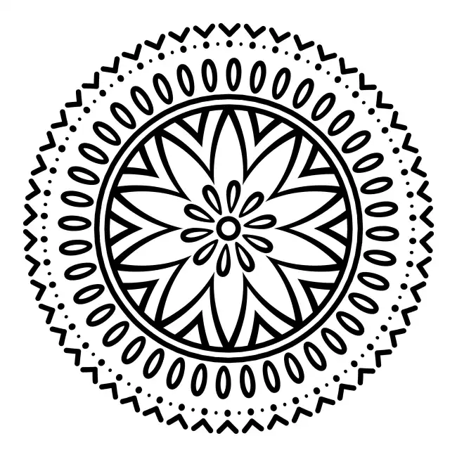Mandala  SVG Design | SVG Files for Cricut & Print