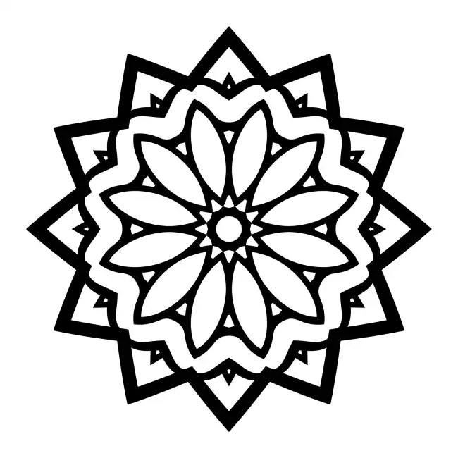 Mandala  SVG Design | SVG Files for Cricut & Print