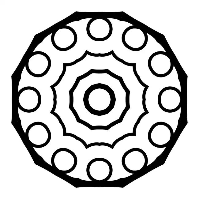 Mandala  SVG Design | SVG Files for Cricut & Print