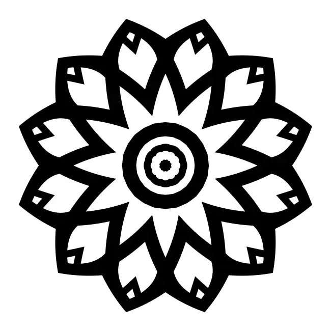 Mandala  SVG Design | SVG Files for Cricut & Print