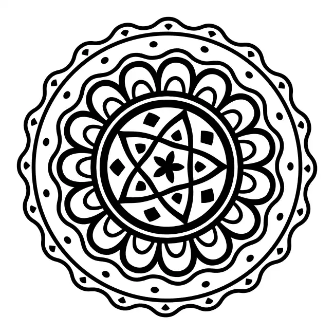 Mandala  SVG Design | SVG Files for Cricut & Print