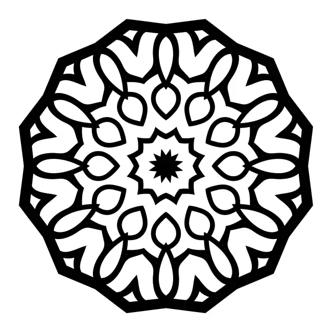 Mandala  SVG Design | SVG Files for Cricut & Print